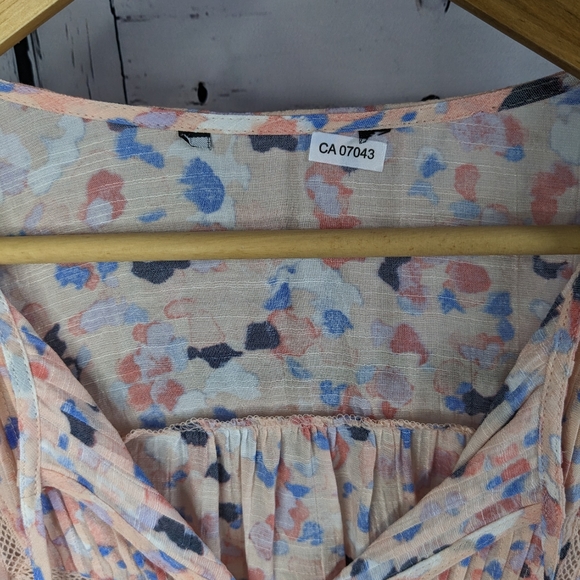 ZAC & RACHEL Flowy Boho Lightweight Shirt Blouse - Picture 10 of 11